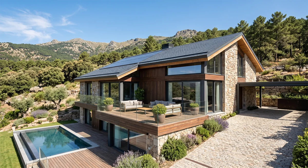 reforma integral de chalet en la zona norte de Madrid